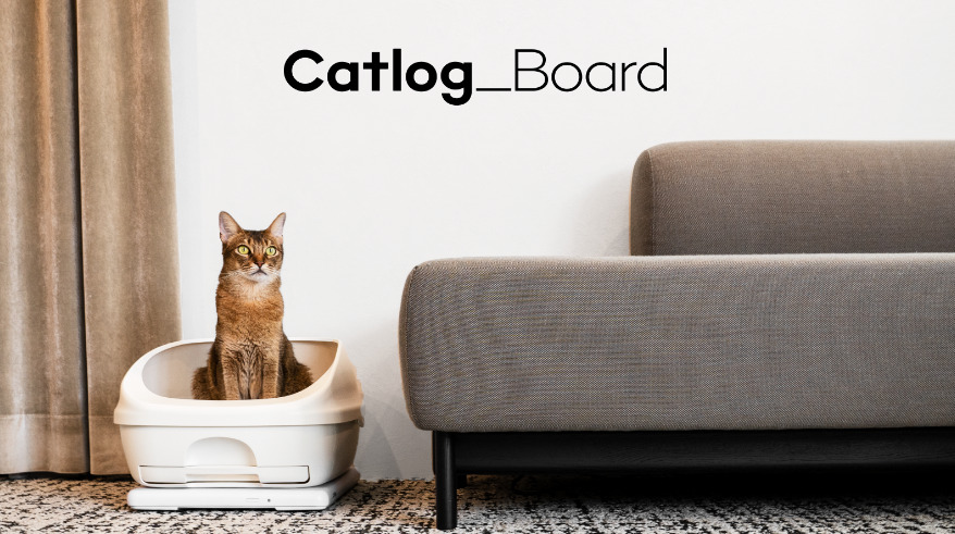 Catlog]愛猫のトイレ掃除は、おしっこ・うんちがすぐわかるCatlog
